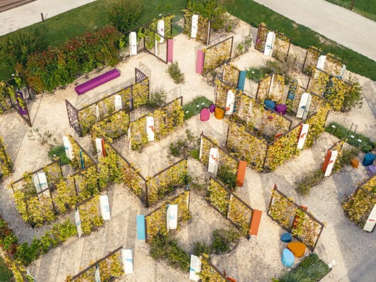 Photo of the garden of the MEIS. Photo: Tim Berezin