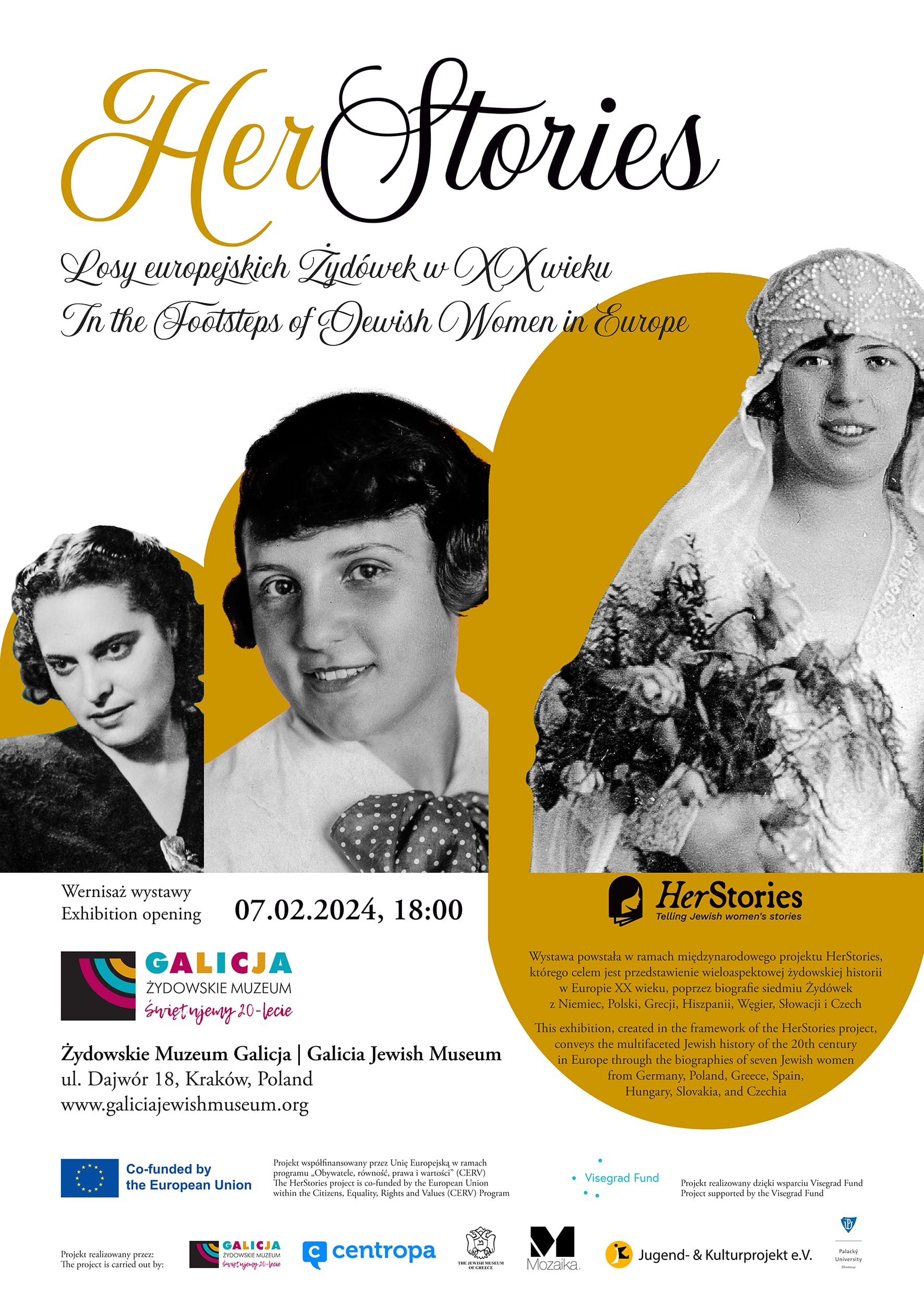 Exhibition HerStories. In the Footsteps of Jewish Women in Europe