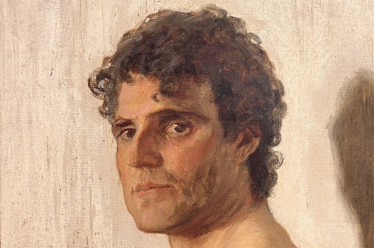 A Portrait of a Young Amedeo Modigliani at the National Museum of Italian Judaism and the Shoah